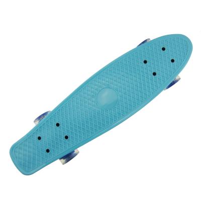 China Cheap Kid LED Four Wheel Flash Colors Skate Board For Custom Kids Skateboard Decks for sale