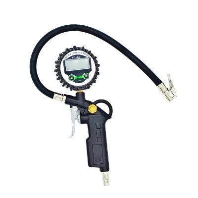 China Universal ZX-1301 high quality car tyre air inflator gun with digital gauge for sale