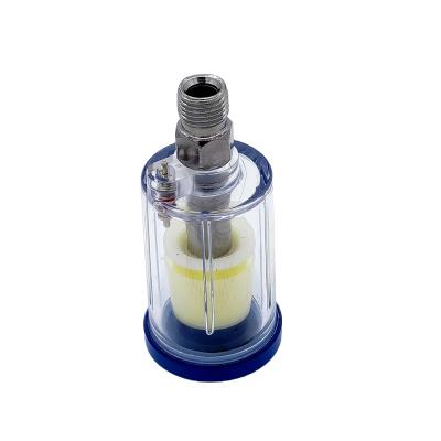 China Pressure Regulator Inline Water Oil Trap Filter for Spray Gun HCLSQ-01 # Factory High Quality Water Oil Separator Inline Air Hose Filter Moisture Filter For Compressor Spray Paint Gun for sale