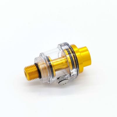 China High impact clear plastic 1/4 Inch Mini In-Line Oiler Lubricator For Pneumatic Tool for sale