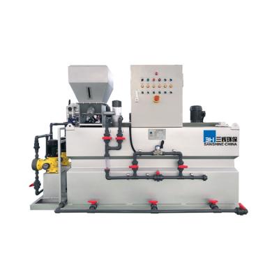 China Ce-standard Hotels Automatic Operation High Molecular Polymer Mixing And Dosing Station for sale