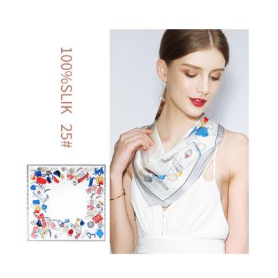 China 2022 hot high quality ZhongYu factory direct sales scarf hijab ladies parasol decoration fashion silk scarf scarves hijab for sale