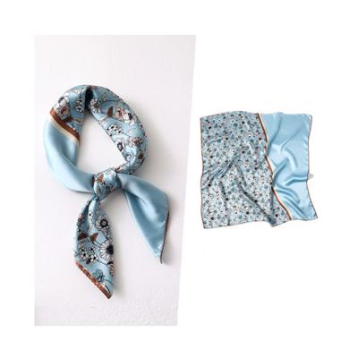 China Factory direct selling luxury printing silk scarf Zhongyu parasol decoration scarf cotton wholesale organic British style hot scarf for sale