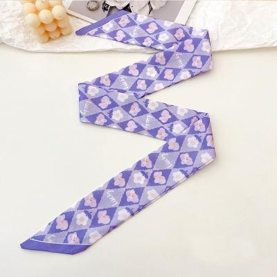 China Zhongyu Fashion Multifunctional Commodity Quality Is Guaranteed Wholesale Custom Printing Silk Women Scarf for sale