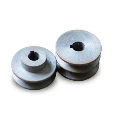 China Factory Custom Cast Iron Doubie Single Spline Pulley for sale