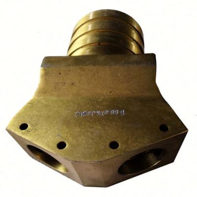 China Metal Pipe Fittings Brass Copper Hydraulic Groove Copper Pipe Fitting for sale