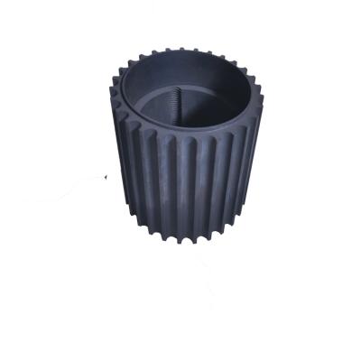 China Aluminum/Gray Industrial Belt Pulley Cast Iron/Aluminum Alloy Pulley Conveyor Belt Pulley CNC Sliding Block for sale