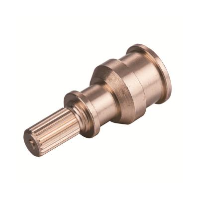 China CNC Brass Automatic Lathe Manufacturing Equipment Parts Brass Turning Parts Knuckle Brass for sale