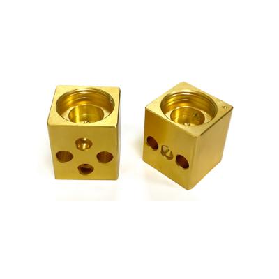 China Industrial Equipment Manufacturer Supply Machine Metal Milling CNC Fabrication Parts Copper Accessories for sale