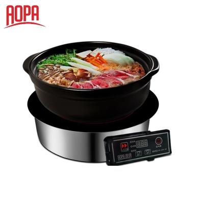 China Wholesale High Efficiency/Duarble 3000W Electric Ceramic Infrared Heater Hot Plate Induction Hob Cooker AOPA Incorporated for sale