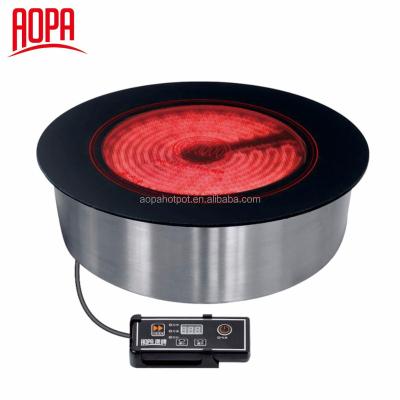 China High Efficiency AOPA DT25 Restaurant Infrared Induction Cooker for sale