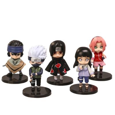 China 2022 Wholesale Complete Set MODEL TOY Maker Anime Figure Narutos Action Number Sasuke Hand Number Ornaments for sale