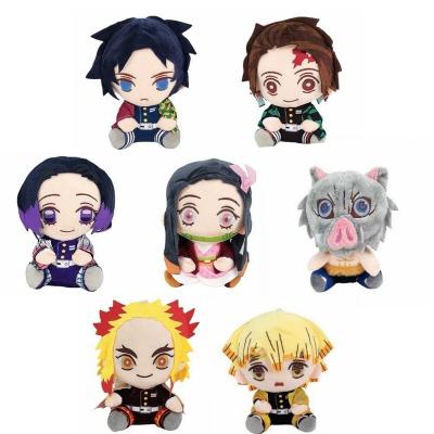 China High Quality Plush Toy Kamado Nezuko Doll Plush Stuffed Anime Demon Slayer Kamado Tanjirou Doll For Kids Gift for sale