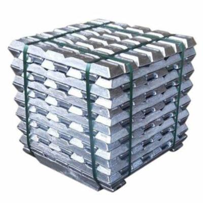 China Steel Industry Metallurgy Pure Aluminum Ingot Prices A7 Aluminum Ingots for sale