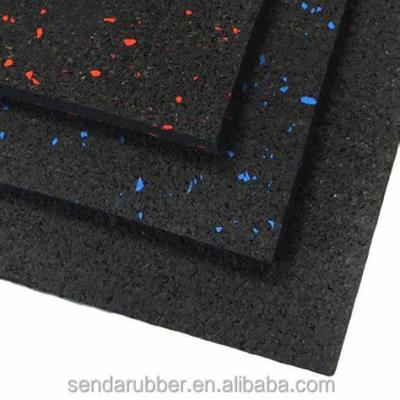 China Environmentally Friendly Puzzle Mats EPDM Gym Floor Mat 25mm Interlocking Thick Rubber Mat for sale