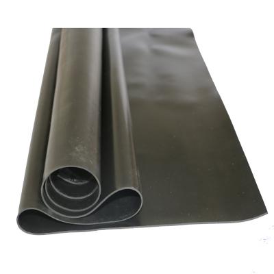 China SBR NBR NR EPDM Black Sheet Roll NR SBR EPDM Ect Anti UV Wear Resistant Rubber Plate Mat for sale