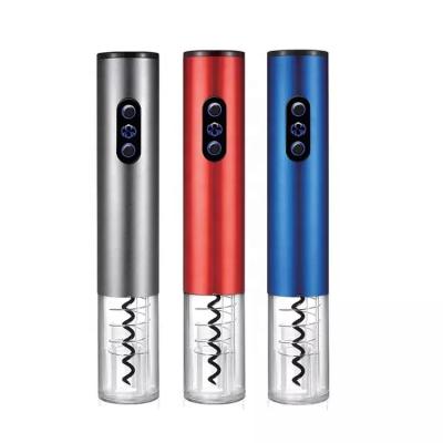 China 2021 Amazon Viable Success New Arrival Electric Wine Corkscrew Opener Gift Set Automatic Wine Opener With Foil Cutter for sale