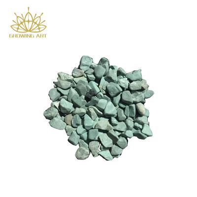 China CLASSIC Horticultural Green Zeolite 100% Nature For Bonsai Fairy Gardening Vases Fillers Decoration Green Zeolite Stone for sale