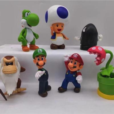 China Super Plastic 7 Pcs - Mario Action Figures Toys Bros Action Numbers Toys 5