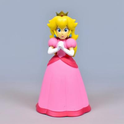 China Collectible Toys Mario Princess Peach Action Toy Figures For Kids 10cm Collection Fast Delivery for sale