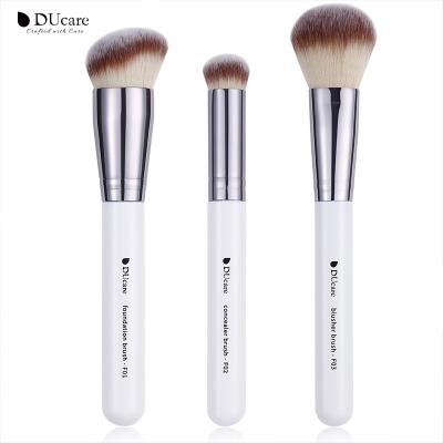 China Original DUcare Portable High Quality 3pieces Flat Brush DU-DS0305 Reading Brush for sale