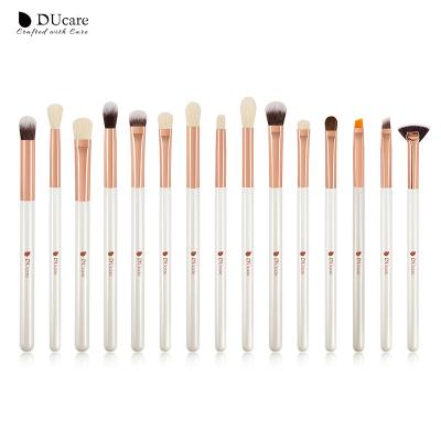 China Blending Eye Brush Ducare DF1536 15 Pcs Eyeshadow Brush Making for sale