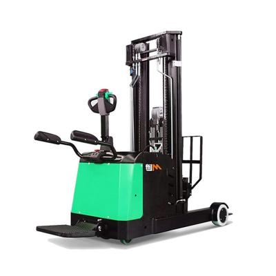 China New Small Hotels Reach Truck 3 Ton 4 Ton Multi Way Electric Reach Forklift For Sale for sale