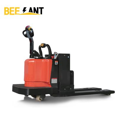 China Factory 3T/3.5T Heavy Load Capacity Full Electric Rack Driving Electric Pallet Truck for sale