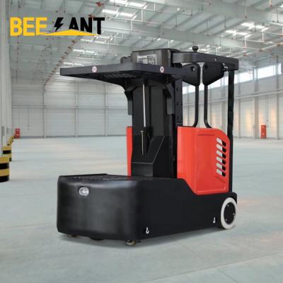 China Factory High Quality Electric 1ton Mini Order Picker Low Level 1.14m High Lifting With 60kg Front Storage 24V/240Ah Battery for sale