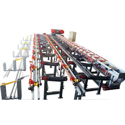 China Building material shops automation rebar steel wire and sawing line for sale