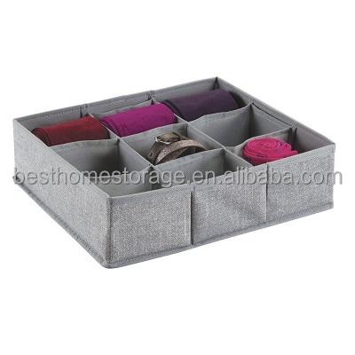 China Nonwoven Fabric Underwear Organizer Manufacturer Hot Sales Viable Foldable Cloth Storage Box for sale