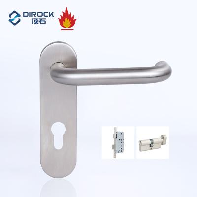 China Factory supply EN1906 modern door handle /long door handle fire resistant stainless steel for sale