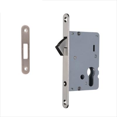 China Cylinder can be installed to operate hook mortise door lock 50SD/lock case used in sliding door/door lock with hook for sale