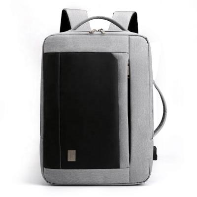 China 2021 RFID Male Business Bag Notebook Travel School Student Anti-theft Nylon Pocket Waterproof Backpack for sale