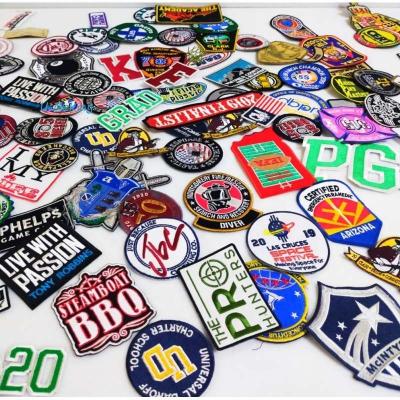 China 3D Personalized Custom Colored Letter Shoes Patches Iron On Custom Shoe Patches For Apparel for sale