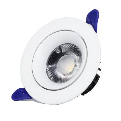 China Minimalist Led Downlight 3W 5W 12W Recessed Downlight Aluminum Spotlight 4inches 5inches Adjustable for sale