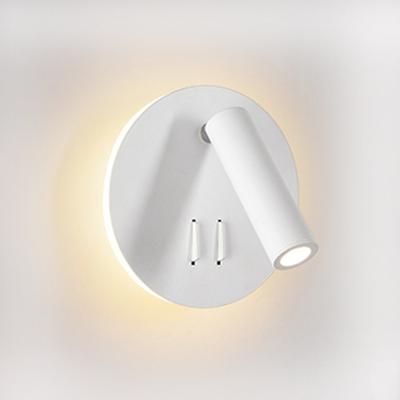 China Modern Indoor Wall Light Surface Mounted Wall Light 3W+5W Two Backlit 