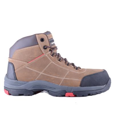 China Steel Toe South American Cow Leather Safety Boots Shoes for sale