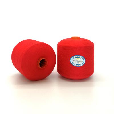 China Sustainable Cheap Hot sale 50/2 20/2 30/2 40/2 60/2 ring spun tfo dye tube color 100% Spun Polyester Yarn factory price for sale