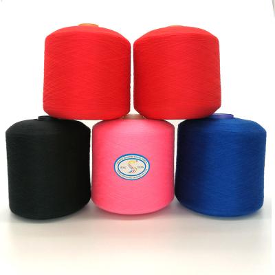 China Anti-Bacteria Hot selling machine a coudre colour 40s/2 industrial ring spun 100 polyester spun yarn for sale