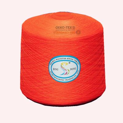 China Sustainable Economic wholesale manufacture machine use 20s 30s 40s 50s 60s multiply Yizheng fiber 100% polyester spun yarn China for sale