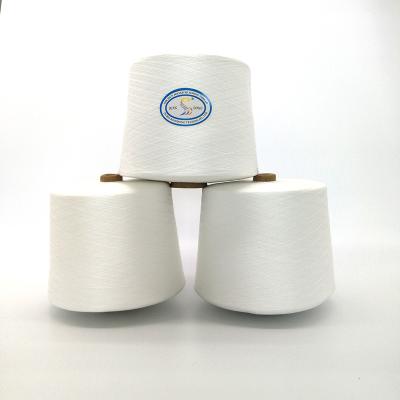 China TFO 32s/2 32s/3 100% Virgin Sustainable Bulk Raw White Polyester Spun Yarn for sale