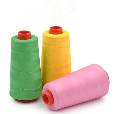 China High tenacity 30S/2 40/2 50/2 machine use 5000m/cone coats astra 100% spun polyester sewing thread price for sale