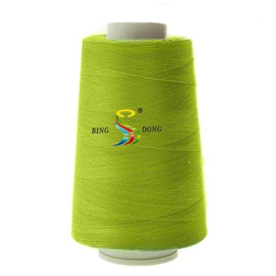 China 40/3 Machine 3000m Fast Sustainable Winding Polyester Virgin Sewing Thread for sale