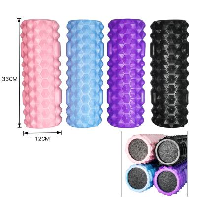 China Yoga Exercise EVA+EPE Yoga Roller Fitness Massage Foam Roller for sale