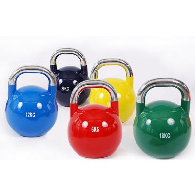 China Commercial Use Top Grade Customize Color Competition Kettlebell Verstellbar Dumbbell Kettlebell Set for sale