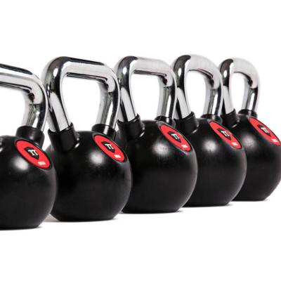 China Commercial Strength Training Use China Kettlebells Gym Rubber Coated Kettlebell for sale