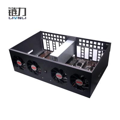 China With Fan 847 Server Case 8GPU 847 Frame Case For 8 Graphics Cards With Motherboard for sale