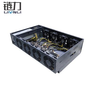 China With fan 70mm gpu 8 spacer computer case using home frame installation graphics case silent gpu 3070 server case for sale