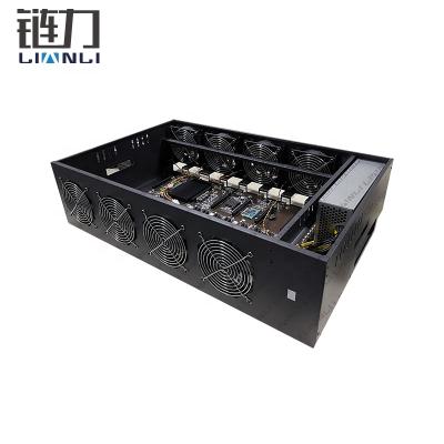 China With brand new fan server 8gpu u4 3090 gpu case rack mount server case gpu server case 70mm spacing for sale